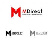 Projekt graficzny, nazwa firmy, tworzenie logo firm Logo dla firmy doradczej MDirect - Ziltoid