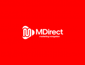 Projekt graficzny, nazwa firmy, tworzenie logo firm Logo dla firmy doradczej MDirect - ldmedia