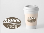 Projekt graficzny, nazwa firmy, tworzenie logo firm Logo dla mobilnej kawiarni - malinowa