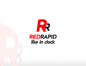 Projekt graficzny, nazwa firmy, tworzenie logo firm Logo firmy transportowej RedRapid - Adim