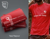 Projekt graficzny, nazwa firmy, tworzenie logo firm Logo firmy transportowej RedRapid - BettyBlue