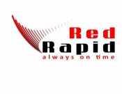 Projekt graficzny, nazwa firmy, tworzenie logo firm Logo firmy transportowej RedRapid - claxon