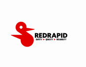Projekt graficzny, nazwa firmy, tworzenie logo firm Logo firmy transportowej RedRapid - tunada