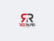 Projekt graficzny, nazwa firmy, tworzenie logo firm Logo firmy transportowej RedRapid - KSDesign