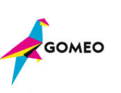 Projekt graficzny, nazwa firmy, tworzenie logo firm Nowe Logo dla drukarni Gomeo - pankejk