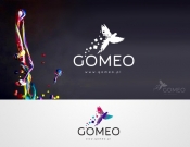 Projekt graficzny, nazwa firmy, tworzenie logo firm Nowe Logo dla drukarni Gomeo - mooya