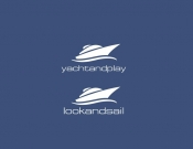Projekt graficzny, nazwa firmy, tworzenie logo firm Logo: Marka żeglarska yachtandplay - monteo