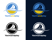 Projekt graficzny, nazwa firmy, tworzenie logo firm Logo: Marka żeglarska yachtandplay - landmark