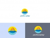 Projekt graficzny, nazwa firmy, tworzenie logo firm Logo: Marka żeglarska yachtandplay - bonaventtura