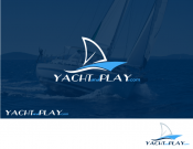 Projekt graficzny, nazwa firmy, tworzenie logo firm Logo: Marka żeglarska yachtandplay - Rembik