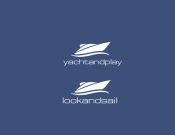 Projekt graficzny, nazwa firmy, tworzenie logo firm Logo: Marka żeglarska yachtandplay - monteo