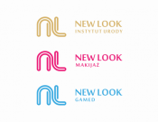 Projekt graficzny, nazwa firmy, tworzenie logo firm Logo dla grupy NEW LOOK branża uroda - artos19