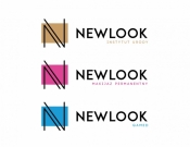 Projekt graficzny, nazwa firmy, tworzenie logo firm Logo dla grupy NEW LOOK branża uroda - stone