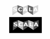 Projekt graficzny, nazwa firmy, tworzenie logo firm Logotyp / SCALA / wnętrza komercyjne - ApePolacco