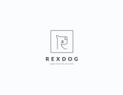 Projekt graficzny, nazwa firmy, tworzenie logo firm Logo dla marki RexDog - MartaBlaszczykiewicz