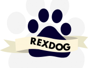 Projekt graficzny, nazwa firmy, tworzenie logo firm Logo dla marki RexDog - Jeyzi