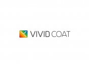 Projekt graficzny, nazwa firmy, tworzenie logo firm Vivid Coat - ziemko