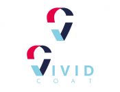 Projekt graficzny, nazwa firmy, tworzenie logo firm Vivid Coat - kusiakgraf
