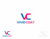 Projekt graficzny, nazwa firmy, tworzenie logo firm Vivid Coat - myConcepT