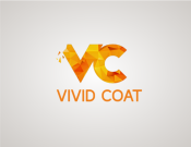 Projekt graficzny, nazwa firmy, tworzenie logo firm Vivid Coat - pkstudio