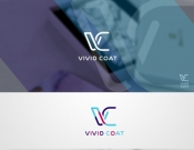 Projekt graficzny, nazwa firmy, tworzenie logo firm Vivid Coat - mooya
