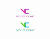 Projekt graficzny, nazwa firmy, tworzenie logo firm Vivid Coat - TurkusArt