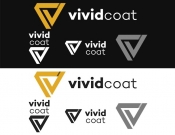 Projekt graficzny, nazwa firmy, tworzenie logo firm Vivid Coat - poprostuja
