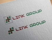 Projekt graficzny, nazwa firmy, tworzenie logo firm Logotyp + sygnet Link Group  - ShieldDesign21