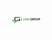 Projekt graficzny, nazwa firmy, tworzenie logo firm Logotyp + sygnet Link Group  - tunada