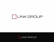 Projekt graficzny, nazwa firmy, tworzenie logo firm Logotyp + sygnet Link Group  - p.design