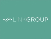 Projekt graficzny, nazwa firmy, tworzenie logo firm Logotyp + sygnet Link Group  - 4MVG