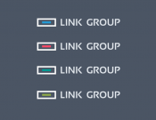 projektowanie logo oraz grafiki online Logotyp + sygnet Link Group 