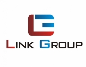 Projekt graficzny, nazwa firmy, tworzenie logo firm Logotyp + sygnet Link Group  - kingu
