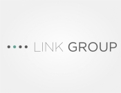 Projekt graficzny, nazwa firmy, tworzenie logo firm Logotyp + sygnet Link Group  - 4MVG