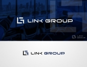Projekt graficzny, nazwa firmy, tworzenie logo firm Logotyp + sygnet Link Group  - mooya
