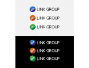 Projekt graficzny, nazwa firmy, tworzenie logo firm Logotyp + sygnet Link Group  - infinity24