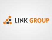 Projekt graficzny, nazwa firmy, tworzenie logo firm Logotyp + sygnet Link Group  - pablopyra