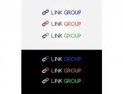 Projekt graficzny, nazwa firmy, tworzenie logo firm Logotyp + sygnet Link Group  - infinity24