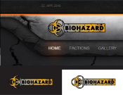 Projekt graficzny, nazwa firmy, tworzenie logo firm Logo gry “Biohazard” - lyset
