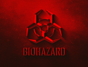 Projekt graficzny, nazwa firmy, tworzenie logo firm Logo gry “Biohazard” - dobrelogo