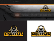 Projekt graficzny, nazwa firmy, tworzenie logo firm Logo gry “Biohazard” - lyset