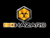 Projekt graficzny, nazwa firmy, tworzenie logo firm Logo gry “Biohazard” - kingu