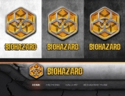 Projekt graficzny, nazwa firmy, tworzenie logo firm Logo gry “Biohazard” - BettyBlue