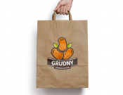Projekt graficzny, nazwa firmy, tworzenie logo firm Nowe Logo dla firmy GRUDNY - romero