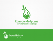 Projekt graficzny, nazwa firmy, tworzenie logo firm Logo dla strony  KonopieMedyczne.pl - mosquitokiller