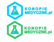 Projekt graficzny, nazwa firmy, tworzenie logo firm Logo dla strony  KonopieMedyczne.pl - ApePolacco