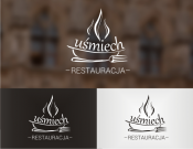 Projekt graficzny, nazwa firmy, tworzenie logo firm  Restauracja Uśmiech - Bellomon