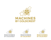 Projekt graficzny, nazwa firmy, tworzenie logo firm Logo Machines By Goldcrest - lyset