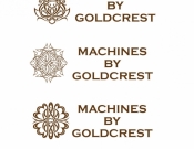 Projekt graficzny, nazwa firmy, tworzenie logo firm Logo Machines By Goldcrest - piotr creo