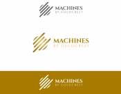Projekt graficzny, nazwa firmy, tworzenie logo firm Logo Machines By Goldcrest - myConcepT